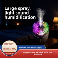 Nouveau Mini Humidificateur Canon en Plastique USB Portable, Créatif, Sept Couleurs, Grand Volume de Brume, pour Bureau