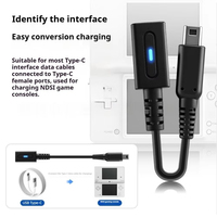 Adaptateur de chargeur PD USB-C vers 3DS/2DS/NEW 3DS XL/NDSi/3DS XL, câble adaptateur de charge rapide haute vitesse PD