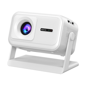 Projecteur de poche à courte focale Yinzam MX10 400 ANSI 1080P Android 14 avec <span class=keywords><strong>correction</strong></span> <span class=keywords><strong>verticale</strong></span> automatique et lentille en verre LED 30000H pour la maison et le bureau - Product Image 1
