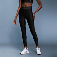 GH Wholesale Leggings de sport pour femmes, grande taille, très extensibles, anti-transpiration, respirants, avec taille à cordon de serrage, effet amincissant, pour le yoga