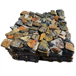 Giá Rẻ Giá tự nhiên quartzit Rock lưới tấm lát sân vườn không thường xuyên quartzit gạch cho ngoài trời ứng dụng thiết kế truyền thống chia - Product Image 1