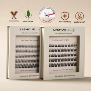 Cils en grappe pré-collés <span class=keywords><strong>Manga</strong></span> Anime, aspect naturel, extension de cils DIY, cils à presser en grappe, une rangée, emballage portable, vente en gros - Product Image 6