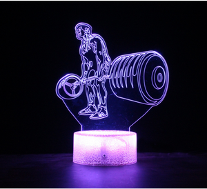 Película de superhéroes Casa decor led luz de la noche - Product Image 5