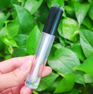 Hecho de 5ml vacío para brillo labial de brillo de labios tubo de envases con suave cepillo aplicador - Product Image 3