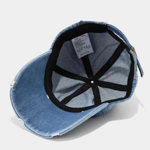 Gorra de Béisbol de Mezclilla Lavada Estilo Retro para Hombre y Mujer, Nueva Llegada 2025, Protección Solar para las Cuatro Estaciones, Gorra Deportiva Desgastada - Product Image 5