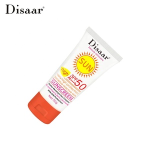 Disaar SPF 50 <span class=keywords><strong>Haute</strong></span> <span class=keywords><strong>Protection</strong></span> résistant à l'eau blanchissant crème <span class=keywords><strong>solaire</strong></span> avec tubes d'emballage - Product Image 4