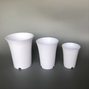 16*17,9 cm blanco negro balcón redondo plástico profundo alto flor vivero maceta de malla para <span class=keywords><strong>Cactus</strong></span> suculenta - Product Image 6