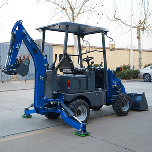 STTRON Einfach zu Bedienender <span class=keywords><strong>Mini</strong></span> 4x4 Baggerlader Multifunktionaler Radlader für Landwirtschaftliche Arbeiten Traktor-Bagger - Product Image 2