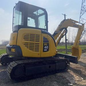 Escavatore usato Mini seconda mano PC40 escavatore con bracci in movimento a sinistra e a destra macchinari usati - Product Image 4