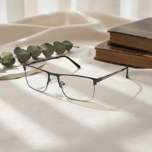 Montature per Occhiali da Vista in Metallo per Uomo di Alta Qualità, Stile Classico, Casual e Business, Logo Personalizzato - Product Image 1