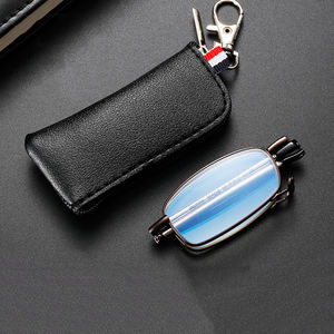 أزياء مخصصة الجملة المحمولة قابلة للطي نظارات للقراءة البصرية رجالي الأزرق حجب نظارات للقراءة - Product Image 2