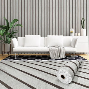 Papier peint autocollant 3D en relief imitation bois, imperméable, anti-humidité, insonorisant, en PVC, pour chambre à coucher, salon, télévision - Product Image 3