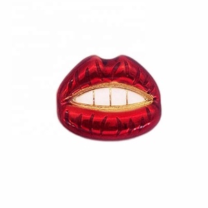 Broche de goteo de labios rojos, joyería, amor, sexy - Product Image 5