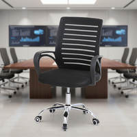 Kursi Kantor Berkualitas Tinggi, Sampel Gratis, Harga Murah, Sandaran Sedang, Kursi Kerja Komputer, Kursi Manajer, Kain Mesh, Kursi Staf, Kursi Tugas Kantor