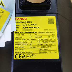 มอเตอร์เซอร์โว AC ของ FANUC รุ่น A06B-0238-B705สำหรับ CNC และ PLC ของแท้ใหม่ - Product Image 2