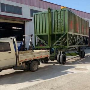 حاوية جديدة إسمنت الرماد المتطاير الصلب مربع 50 طن مسحوق صومعة متنقلة أفقية قابلة للتكديس - Product Image 1