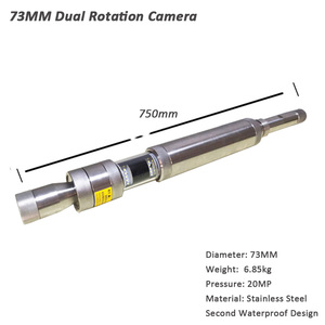 360 derece Lens yeraltı kuyu kamera 300m derin kuyu su tarayıcı sondaj inceleme ekipmanı - Product Image 3
