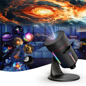 เครื่องฉายดาวแบบเสียบปลั๊ก LED รุ่นใหม่ ดีไซน์ทันสมัย ฉายภาพ 10 แบบ พร้อมฟังก์ชั่นอ่านนิทาน สำหรับเด็ก ใช้ในห้องนอน วัสดุ ABS - Product Image 3