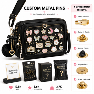 Ingrosso Simpatici Spille in Metallo Kawaii, Distintivi da Bavero in Smalto Duro Placcati Oro, Spille a Cartone Animato per Borsa <span class=keywords><strong>Ita</strong></span>, Zaino, Abbigliamento, Regalo - Product Image 1