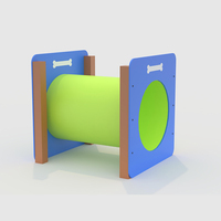 Équipement de tunnel de terrain de jeu pour chiens Écologique Étanche Durable PE Matériel de sécurité extérieure Ensemble de