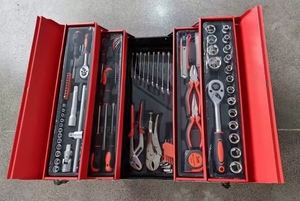 Caja de Herramientas Multifuncional OEM 1/4 1/2 para Reparación de Automóviles, Llave de Trinquete, Llave de Tubo, Herramienta Combinada para Reparación Manual de Automóviles, Motocicletas y Bicicletas - Product Image 2