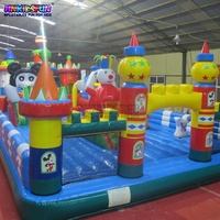 Parc gonflable commercial Mickey Mouse, arène de jeu gonflable pour tout-petits, château gonflable