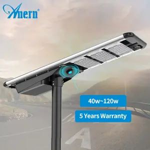 Hoch leistungs 50w 100w Lampen LED Solar Straßen laterne IP65