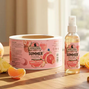 Etiquetas Adhesivas Personalizadas para Botellas de Spray, Acabado Brillante o Mate, Resistentes al Agua - Product Image 1