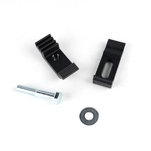 Clips de Montaje para Portaequipajes de Aluminio de 7.2cm x 2cm para Techo de Auto, Camioneta o Autocaravana, con Juego de Pernos y Arandelas - Product Image 3