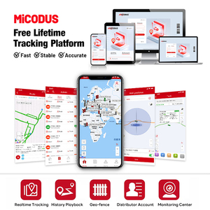 Dispositif de <span class=keywords><strong>suivi</strong></span> 4G portable pour <span class=keywords><strong>conteneur</strong></span> de fret, application gratuite, Micodus ML910G, traceur GPS magnétique, localisateur, 10000 mAh, longue autonomie - Product Image 6