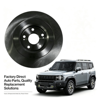 Disque de frein avant et arrière en fonte anti-usure avec dissipation thermique, pièces de rechange pour système de freinage Chery Jetour T2