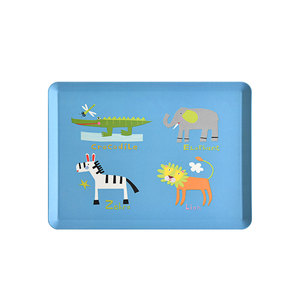 Plateau en mélamine robuste KRM-280 330*240-Plateau de service alimentaire en plastique réutilisable pour hôtels restaurants cafés et maisons - Product Image 2