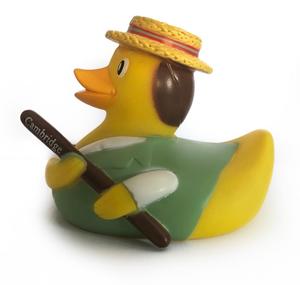 Estilo de moda de gritar flotante de agua de PVC juguetes al por mayor juguetes de los niños, bebé de pato juguetes de baño - Product Image 4