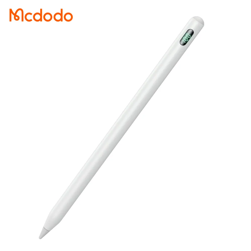 ปากกาสไตลัสแม่เหล็ก LED สำหรับ iPad Pro Air ปากกาสไตลัสแบบแอคทีฟ2Nd หน้าจอดิจิตอล