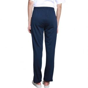 กางเกงเข้ารูปสูงสำหรับผู้หญิงใหม่กางเกงลำลองทรงหลวมกลางบานลูกไม้กระเป๋าวินเทจไซส์ใหญ่พิเศษ100% ยาว - Product Image 5