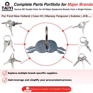 Llave de Encendido para Tractor 192529M91 20A180 180292M1, Compatible con Massey Ferguson, Cole-Herse, <span class=keywords><strong>John</strong></span> Deere, Massey <span class=keywords><strong>Harris</strong></span> - Product Image 2