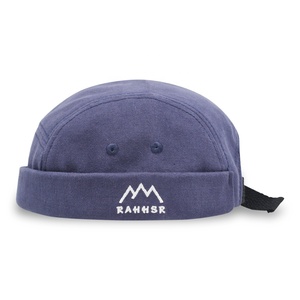 Casquette de <span class=keywords><strong>marin</strong></span> unisexe pour hommes Casquette de propriétaire <span class=keywords><strong>Bonnet</strong></span> roulé Chapeau rétro sans bord - Product Image 6