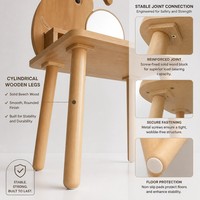Table escargot en bois Chuangjin 94 cm, bureau d'activités Montessori avec miroir et étagère pour maternelle et crèche, vente en gros