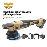 Nouvelle Polisseuse Orbitale Aléatoire Sans Fil 450W 4500 tr/min MAX avec Batterie Lithium 4Ah pour Voitures - Puissance Nominale