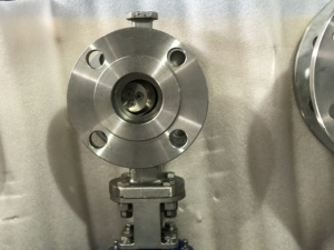 HK60-EX-D Explosion-Proof Electric Hard <b>Seal</b> Butterfly Valve Stainless Steel Motorized Flange Butterfly Valve - Product Image 5