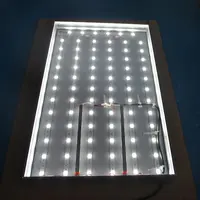 China Fabrikant Grote Aangepaste Grootte Frameloze Stof Seg Backlit Led Reclame Lichtbak