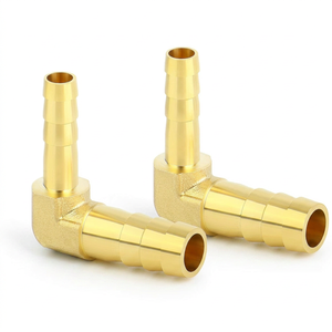 ข้อต่อทองเหลืองฟอร์จคุณภาพสูงแบบข้อศอก 90 องศา สำหรับลดขนาดท่อ - Product Image 1