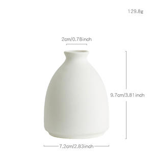 सस्ता छोटा सफेद सिरेमिक फूल <span class=keywords><strong>vase</strong></span> शादी सेंटरपीस व्यवस्था - Product Image 6