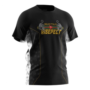 เสื้อยืดออกกำลังกายมวยไทยผู้ชายแบบซับลิเมชั่นใส่สบาย ลดราคาพิเศษ - Product Image 3