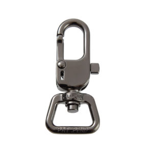 Clipon AK211T-M-020-BNK, crochet pivotant à verrouillage automatique en métal, brevet US/UE, haute résistance, adapté aux produits d'extérieur, collier pour animaux de compagnie - Product Image 1