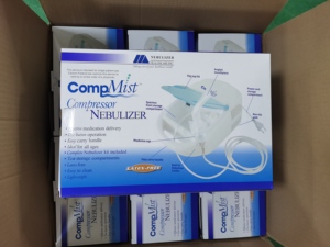 Alat Terapi Pernapasan Portabel Kompresor <span class=keywords><strong>Nebulizer</strong></span> CompMist untuk Penggunaan di Rumah, untuk Asma & Bronkitis - Product Image 3