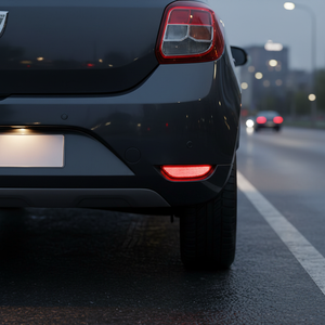 Réflecteur de pare-chocs arrière droit Dacia Sandero en matériau réfléchissant - Product Image 3