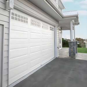 Fabricant professionnel <span class=keywords><strong>Porte</strong></span> <span class=keywords><strong>sectionnelle</strong></span> basculante automatique à grille classique <span class=keywords><strong>Porte</strong></span> <span class=keywords><strong>de</strong></span> <span class=keywords><strong>garage</strong></span> isolée en alliage d'aluminium - Product Image 2