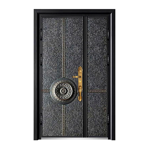 Peau de porte en acier laminé à froid de style <span class=keywords><strong>Carmen</strong></span>, embossée, adaptée aux portes d'entrée principales de sécurité, directement de l'usine - Product Image 3
