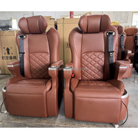 Sièges de luxe Vito W447, sièges de capitaine avec massage pour van, compatibles avec les modèles Alphard et Toyota, avec charge sans fil.